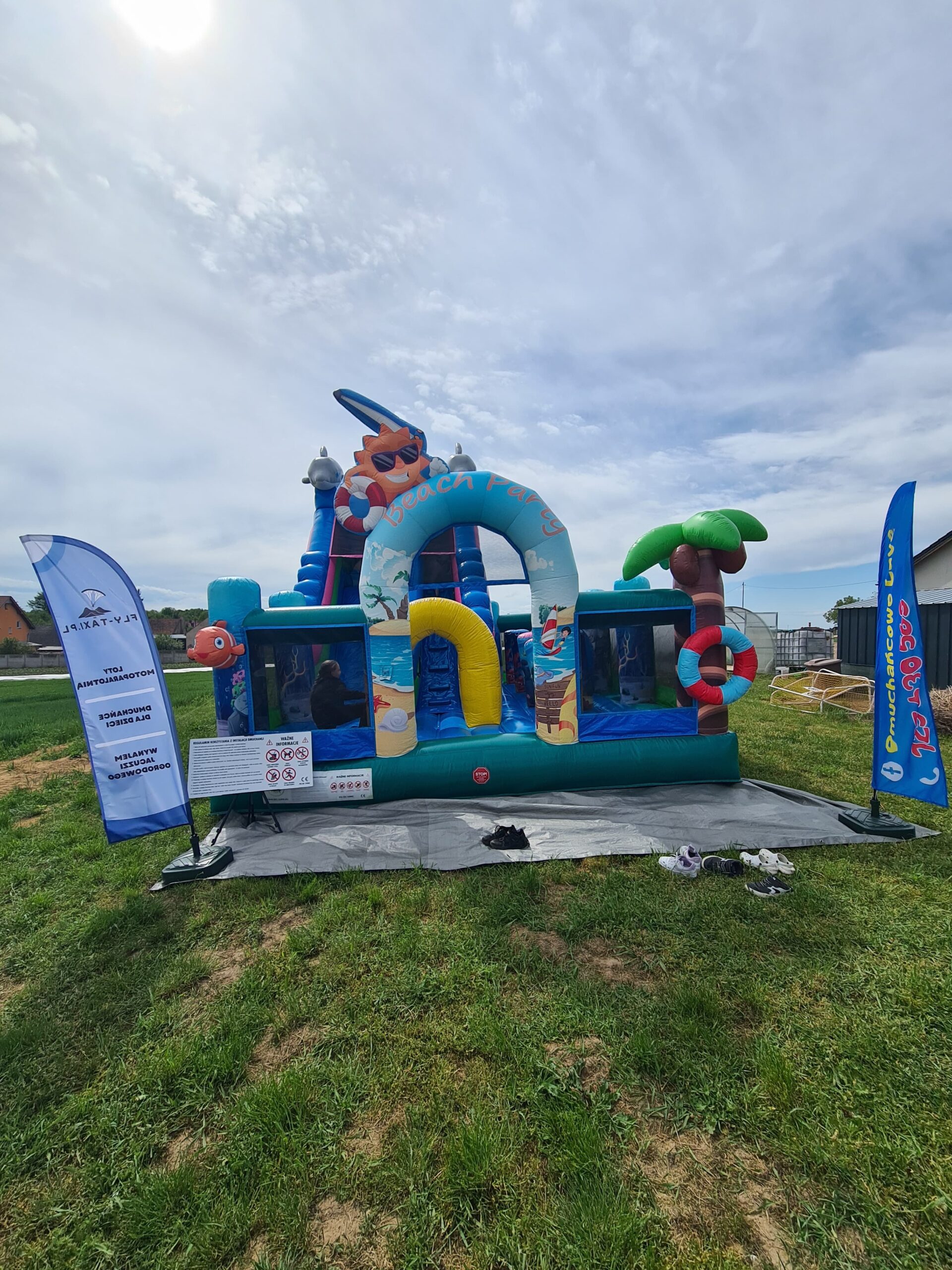 Dmuchańce na imprezie